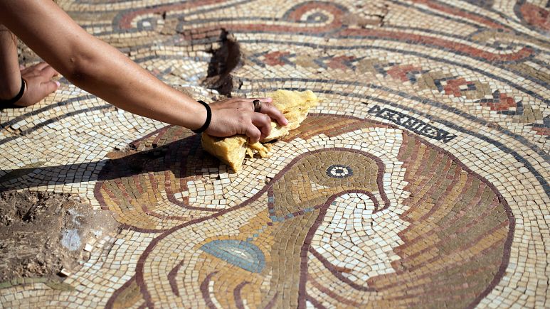 İsrail’de 6’ncı yüzyıldan kalma ‘şehit savaşçı’ adına yapılmış bir kilise keşfedildi