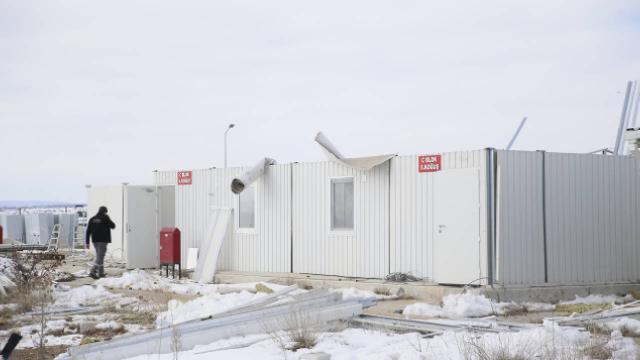 Eskişehir’den deprem bölgesine prefabrik evler