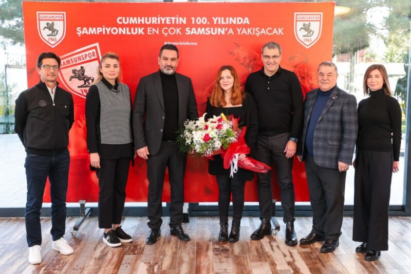 Toulouse FC Kulüp Başkanı Damien Comolli Samsunspor tesislerine hayran kaldı