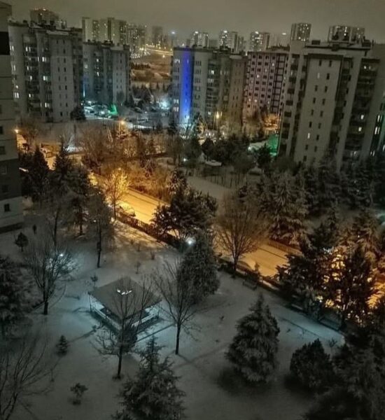 Ankara Beyaza Büründü…(Özel Haber)