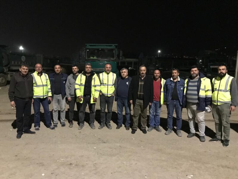 TES-İŞ Sendikası Deprem Bölgesinde(Özel Haber)