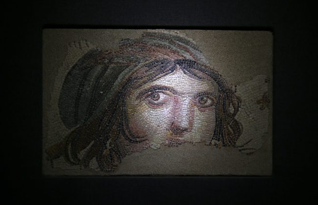 Zeugma Mozaik Müzesi’ndeki eserler depremi hasarsız atlattı