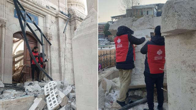 Depremden etkilen kültürel miras koruma altında