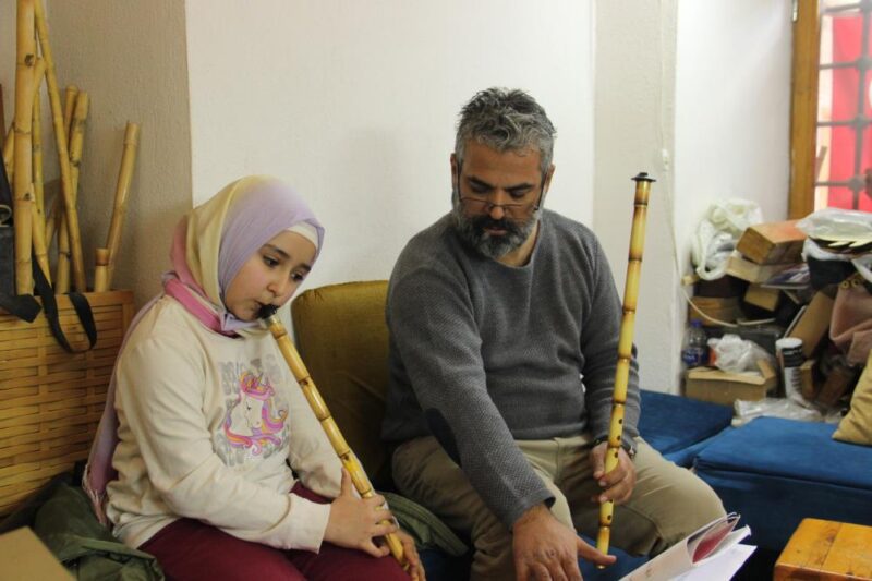 Manisalı Neyzen Cenk Toplar, “Tasavvuf müziğinin vazgeçilmezidir”