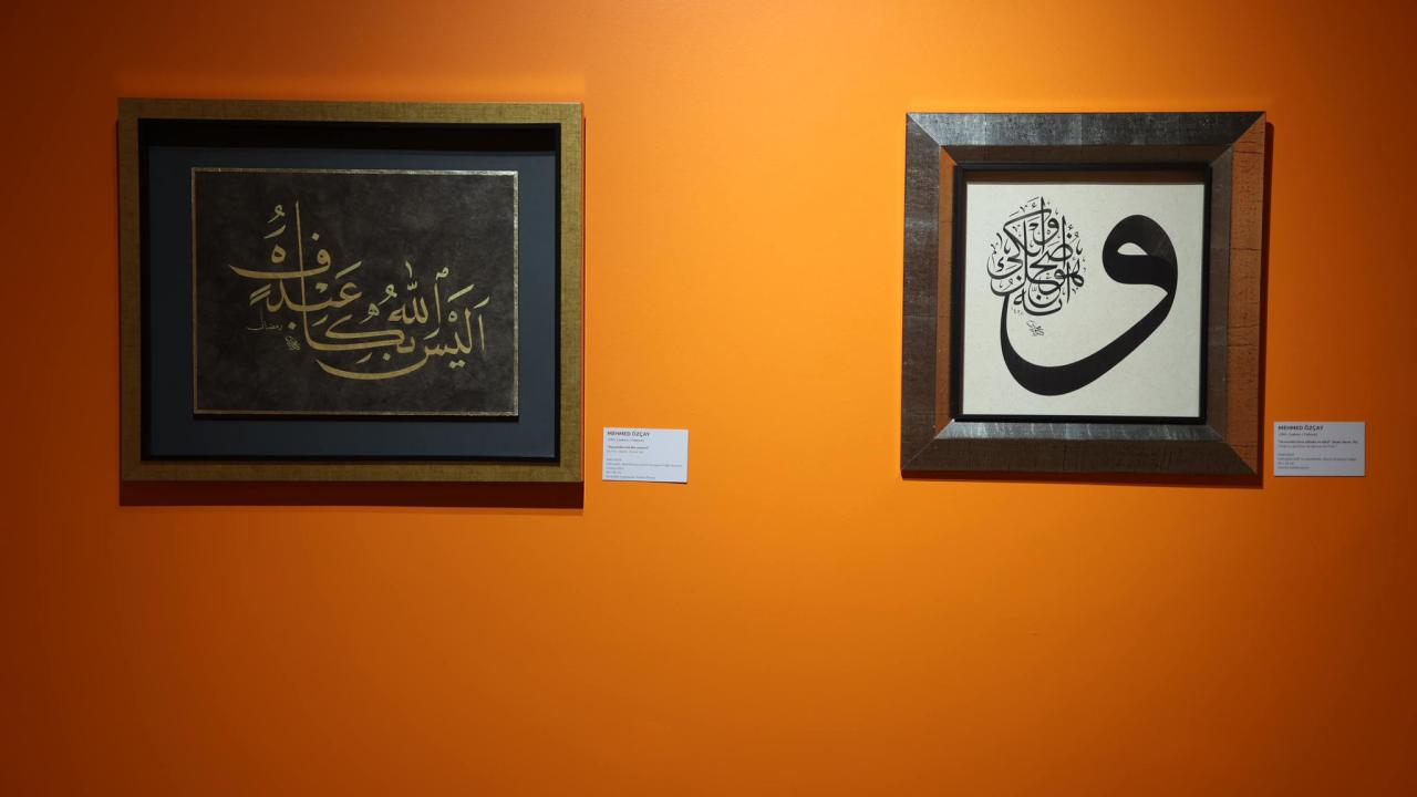 ‘Yâ Şehr-i Ramazan’ hat sergisi Kazlıçeşme Sanat’ta açıldı