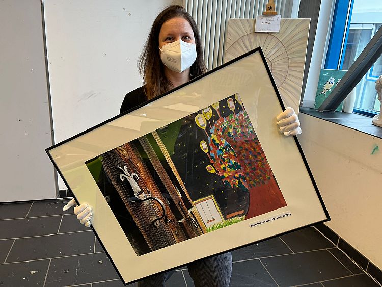 29 ülkeden çocukların hayalleri Almanya’daki ‘Umut Sergisi’nde buluştu