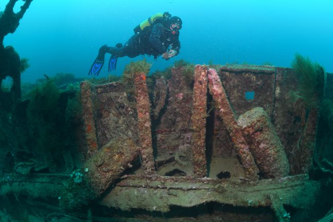Çanakkale Savaşları’ndan kalma 108 yıllık batık gemiler görüntülendi