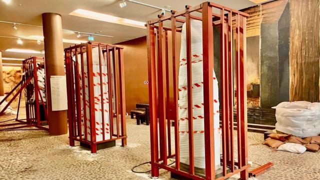 Hatay’daki tarihi eserlere artçı deprem önlemi