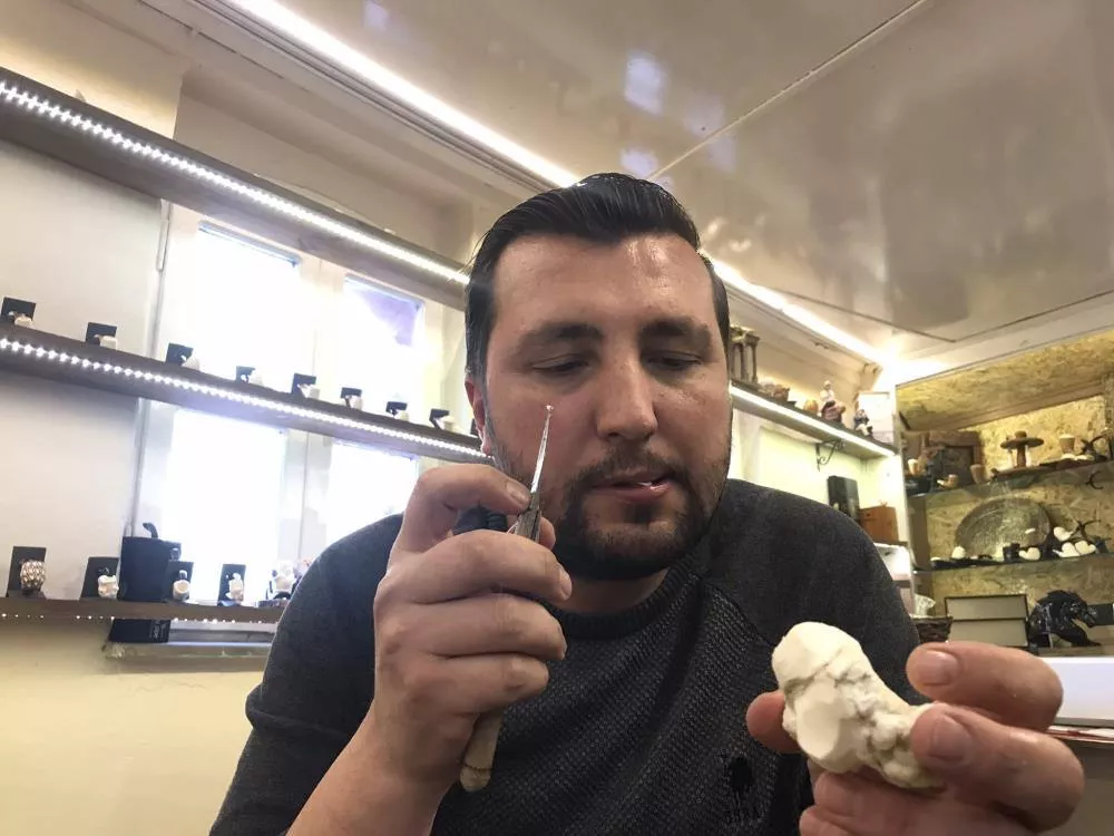 17 yıldır lületaşı yiyor