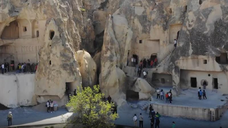 Kapadokya bayramda doldu taştı
