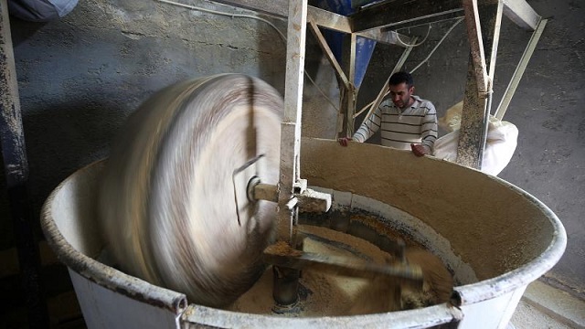 Depremin merkez üssü Pazarcık’ta taş değirmenler yeniden dönmeye başladı