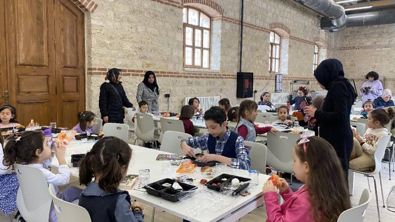 Rami Kütüphanesi’nde ilk Ramazan: Çocuklara özel iftar etkinliği