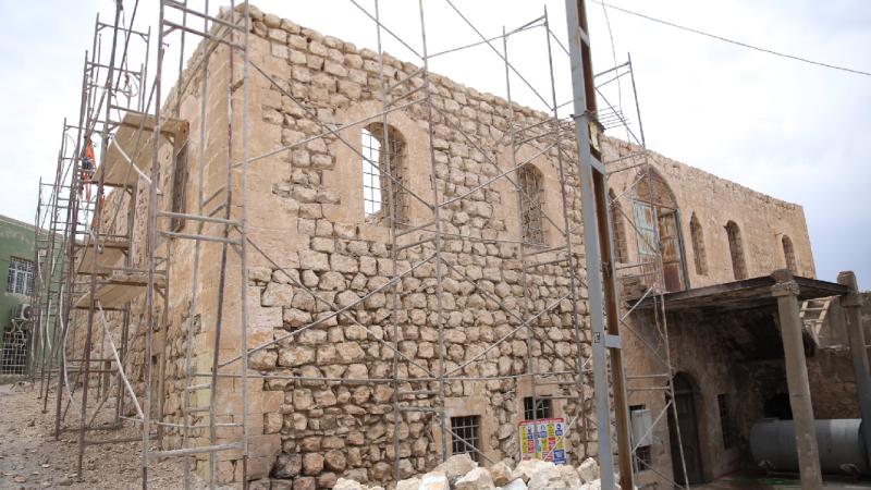 Mardin’de restore edilen tarihi yapıda kadınlar için eğitimler düzenlenecek