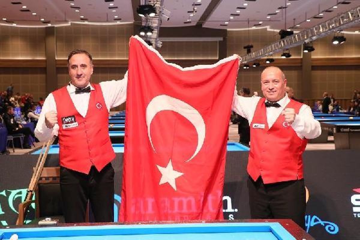 Artistik Bilardo Milli Takımı Avrupa Şampiyonu