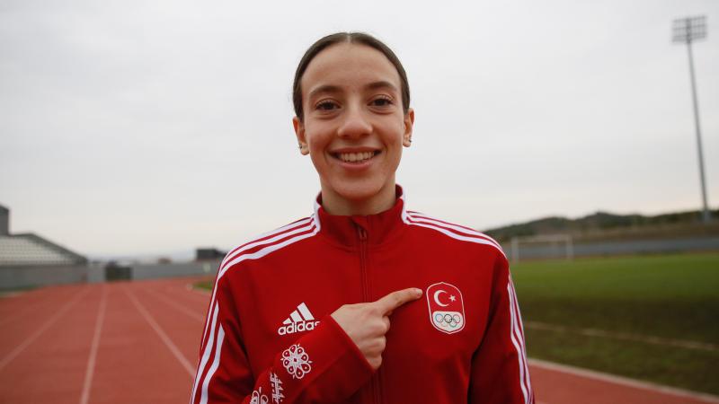 Milli atlet Ayça Fidanoğlu Almanya’da kişisel en iyi derecesini yaptı