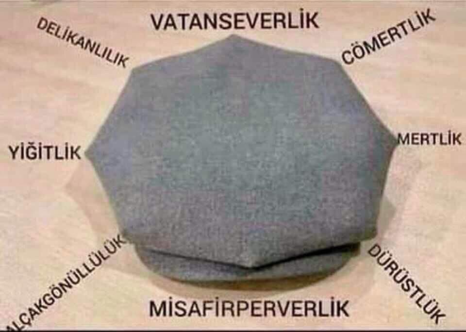 Sekiz köşeli şapkada 8’in sırrı…