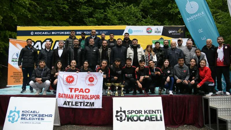 Milli takım dağ kros seçmeleri yapıldı