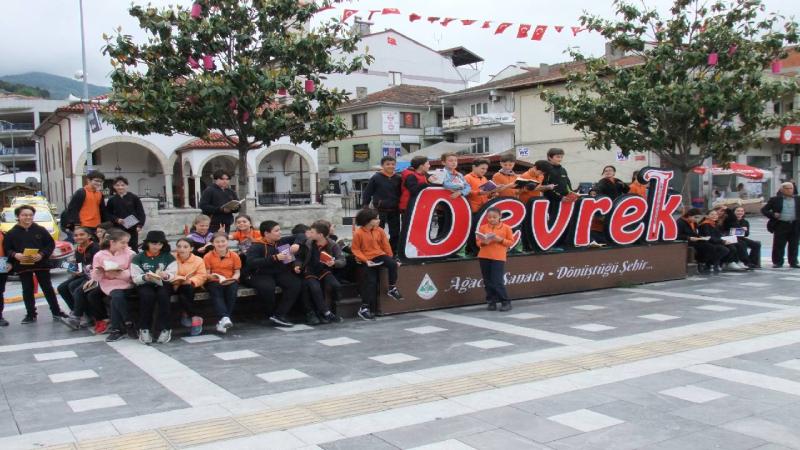 Devrek’te kitap okuma etkinliği düzenlendi