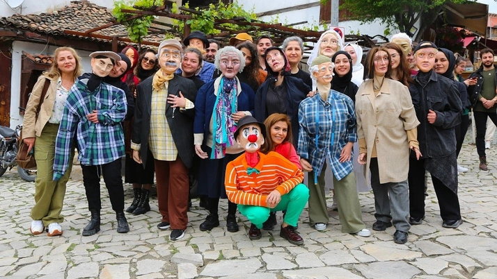 Safranbolu’da canlı kukla performansı sergilendi