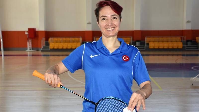 Para badmintoncu Halime Yıldız’dan gümüş madalya