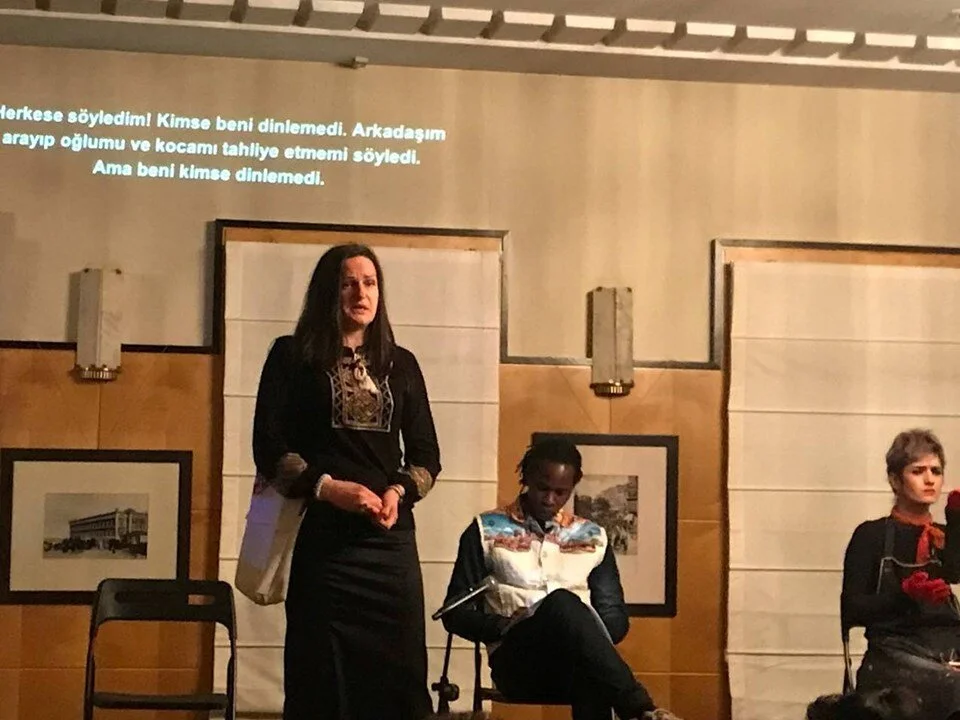 Göçmen sanatçılar, hikayelerini “Diyalog Projesi” ile anlattı