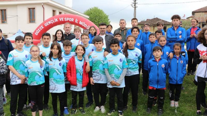 Oryantiring grup müsabakalarına Düzce ev sahipliği yaptı