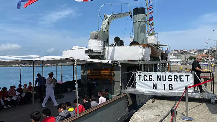 TCG Nusret Gemisi Sinop’ta sergilendi