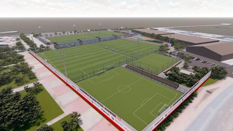 Samsunspor Mustafa Kemal Erkanat Altyapı Tesisleri açıldı