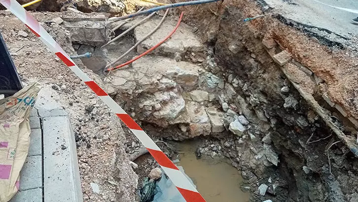 İzmir’deki altyapı çalışmasından tarih çıktı