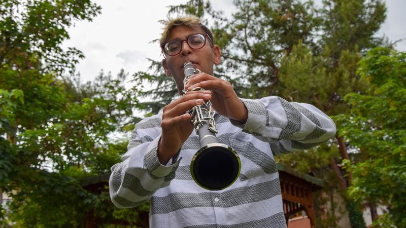 Bilecikli klarnet tutkunu genç, konservatuvarı hedefliyor