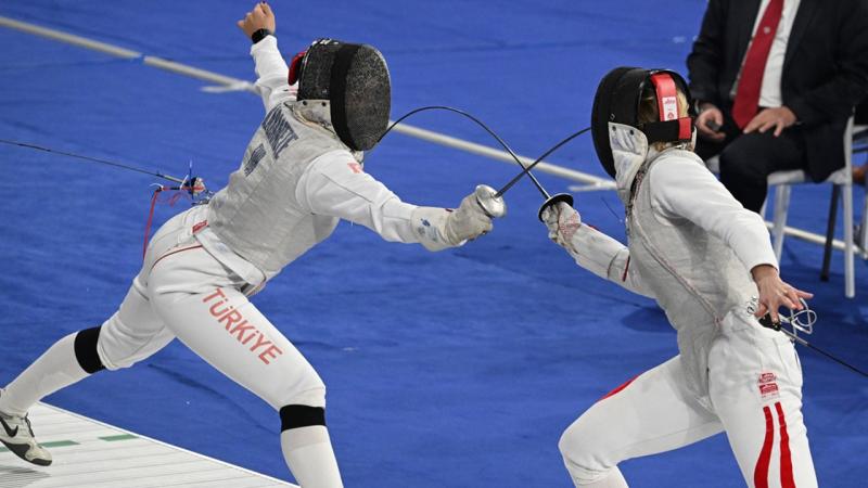 3. Avrupa Oyunları eskrim kılıç kategorisi takım müsabakalarında Türkiye 10. oldu
