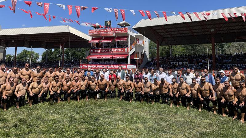 Kırkpınar’da başpehlivana 1 milyon lira ödül