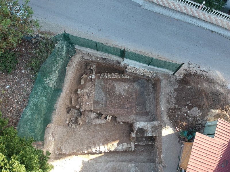 Sinop’ta Helenistik döneme ait mozaik bulundu