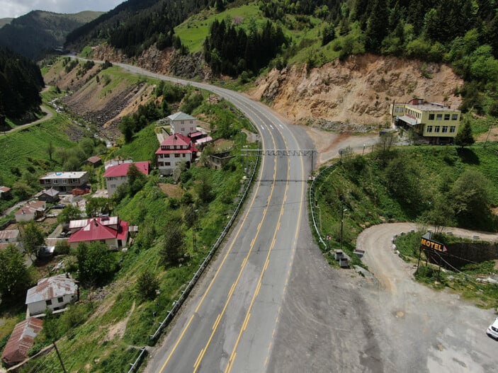 Zigana Geçidi sessizliğe büründü