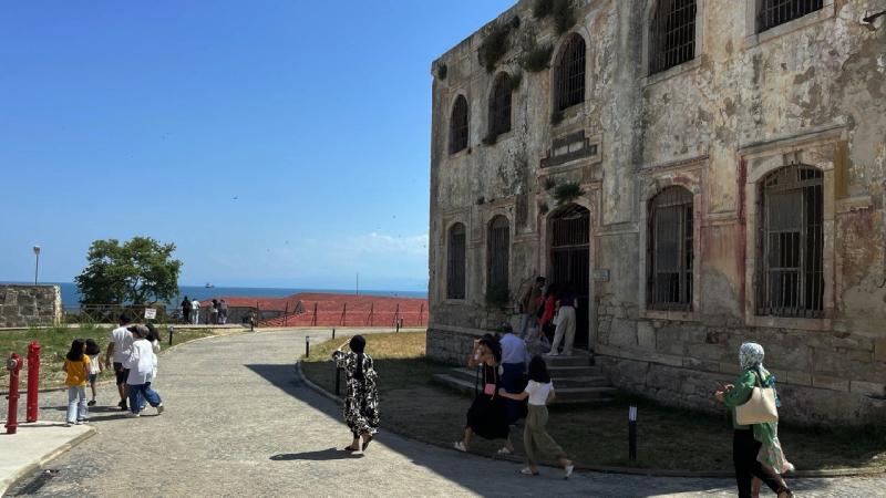 Sinop Tarihi Cezaevi ve Müzesi’nde ziyaretçi yoğunluğu