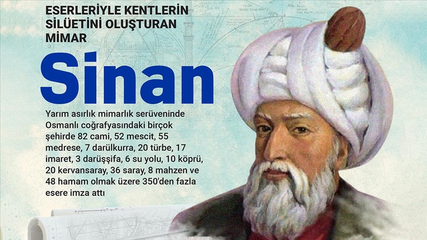 Eserleri çağları aşan büyük mimar: Mimar Sinan