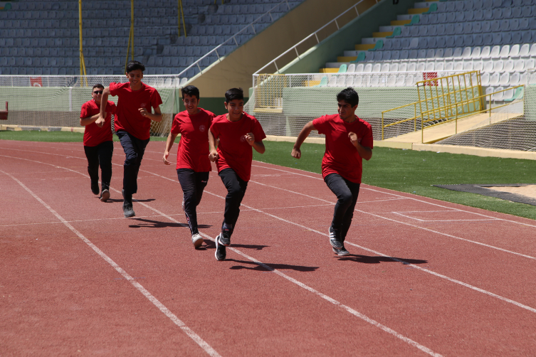 Görme engelli atlet Ali Aslan ay-yıldızlı forma için çalışıyor