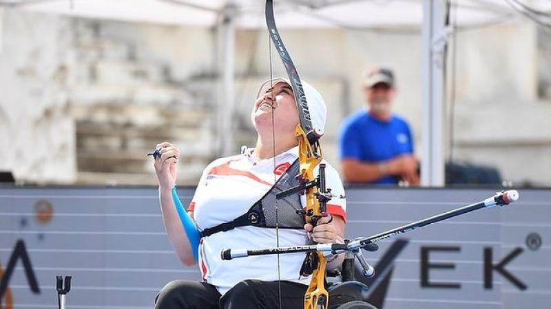 Milli para okçu Merve Nur Eroğlu Dünya Şampiyonası’nda altın madalya kazandı