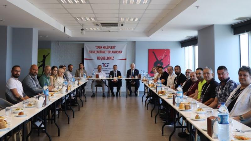 Cimnastikte Spor Kulüpleri Bilgilendirme Toplantısı yapıldı