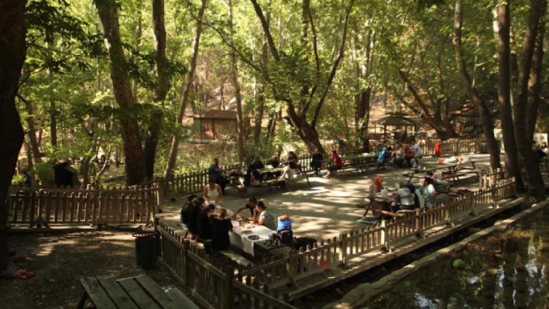 Mersin Mut’ta doğan güzellik: Karaekşi mesire alanı