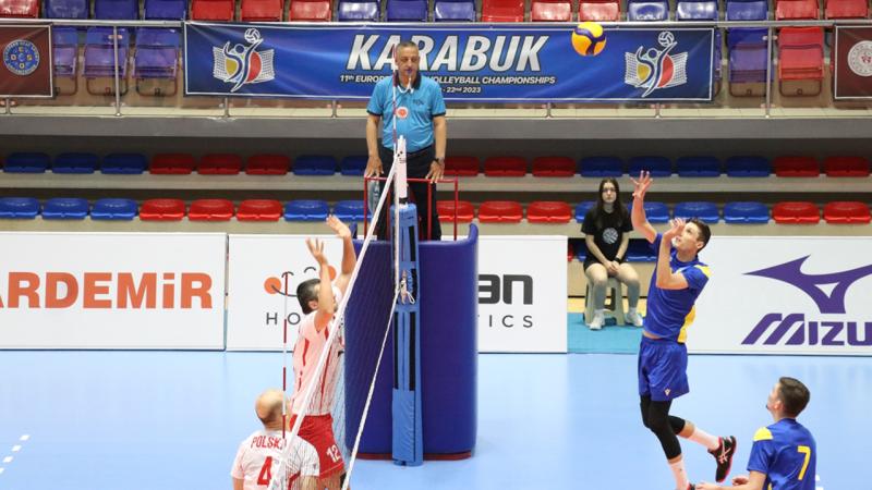 11. Avrupa İşitme Engelliler Voleybol Şampiyonası Karabük’te başladı