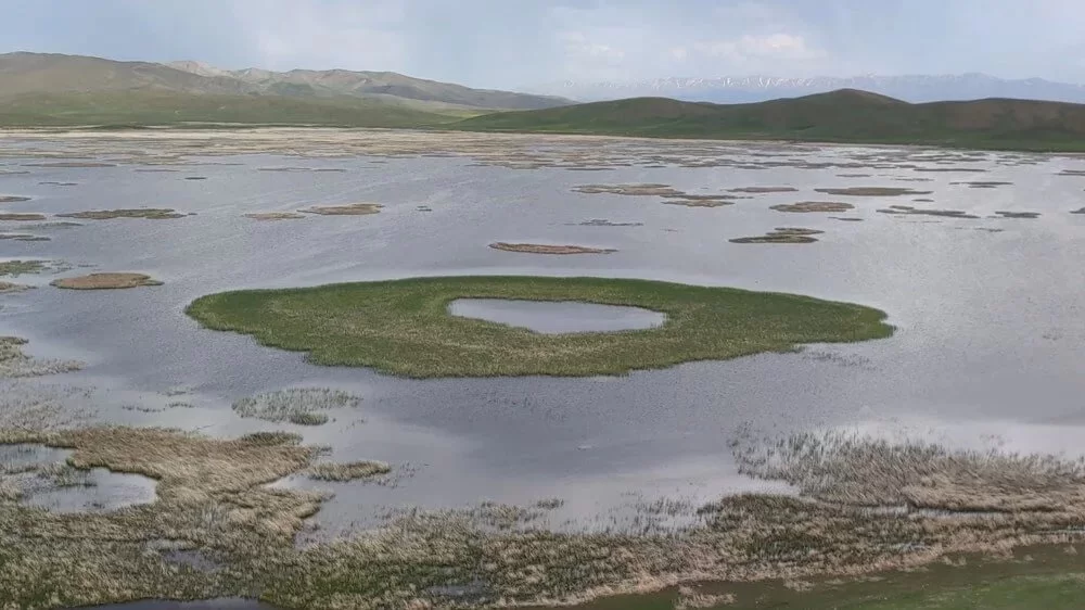 Zamanının bir mühendislik şaheseri olan 2800 yıllık Urartu Gölü kuruyor