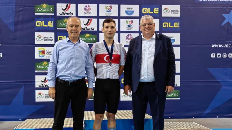 Milli bisikletçi Ramazan Yılmaz Avrupa ikincisi oldu