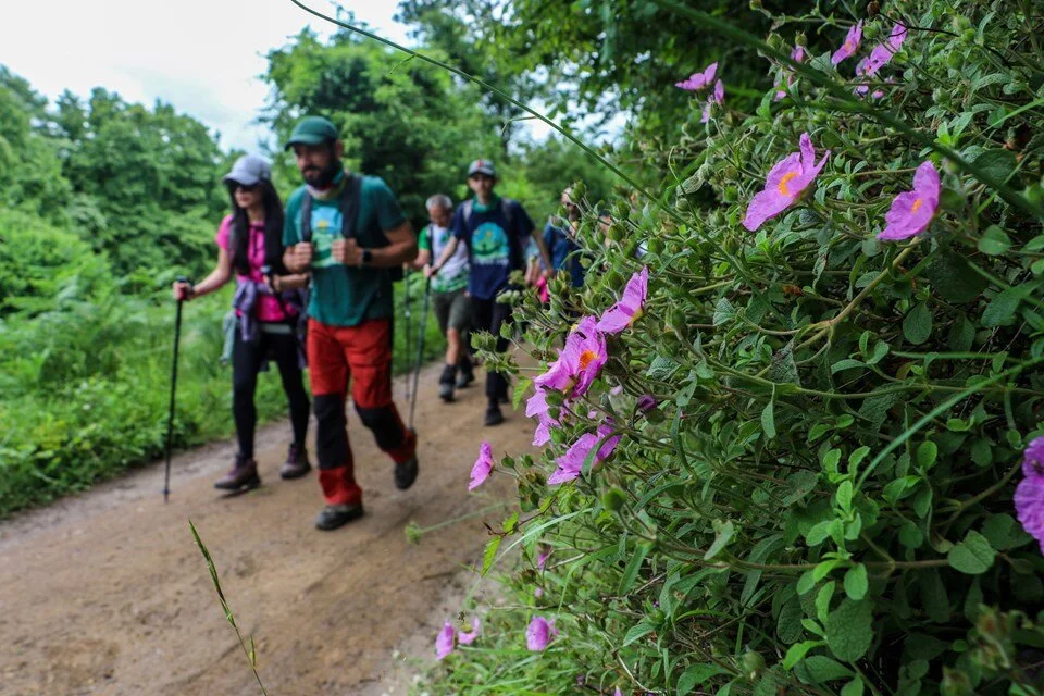 Ahşena-Astakos yürüyüş yolu doğaseverlerin ilgisini çekiyor