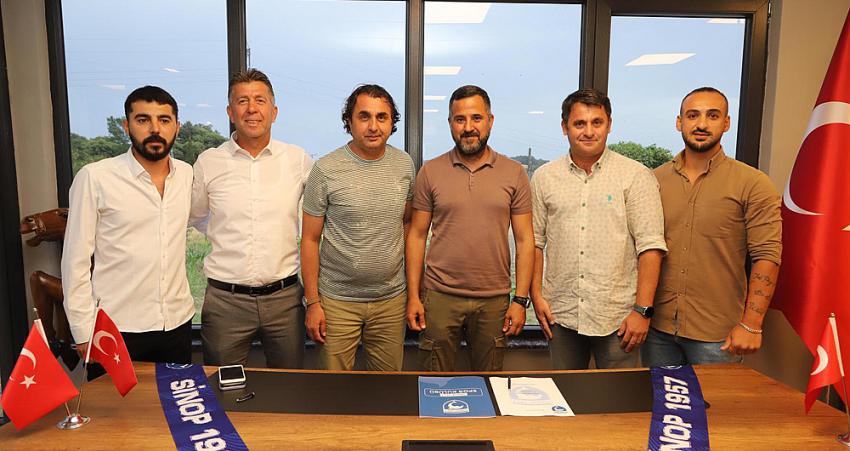 Sinop 1957 Spor Kulübü, Teknik Direktör Alp Arslan Karaköse ile birlikte iki ismi daha kadrosuna kattı
