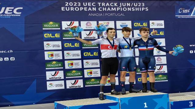 Milli bisikletçi Ramazan Yılmaz’dan Avrupa üçüncülüğü