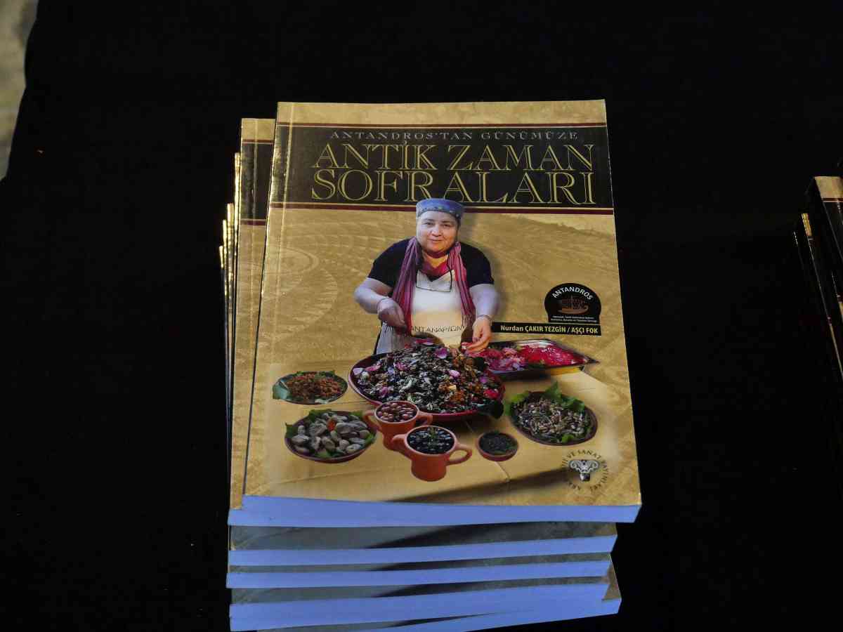 Antandros’tan günümüze Antik Zaman Sofraları’nın tanıtımı tadımlı olarak yapıldı
