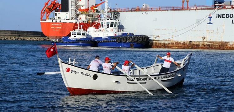  Kurtuluş Savaşı’nın kahraman kayığı 100 yıl sonra tekrar denize indi