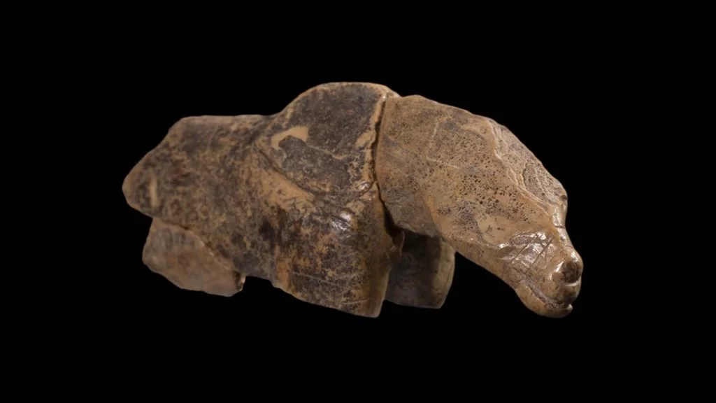 Arkeologlar yeni bir keşif yapana kadar, Dünya Mirası mağarası Hohle Fels’ten çıkarılan ilk fildişi sanat eserinin bir at olduğuna inanılıyordu