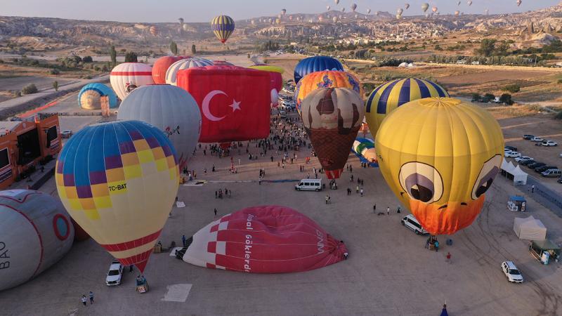 Kapadokya Balon ve Kültür Yolu Festivali’ne büyük ilgi